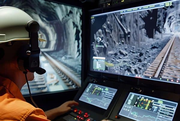 Entrenamiento minero en realidad virtual.